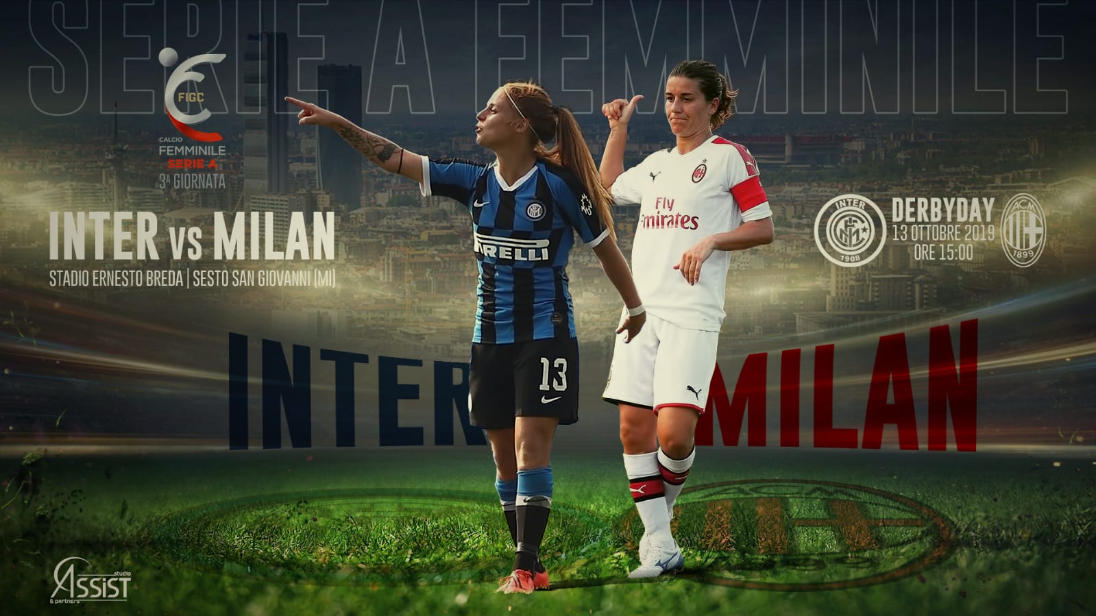 inter-milan-femminile-derby Derby time: Inter-Milan è anche la sfida tra Beatrice Merlo e Marta Carissimi