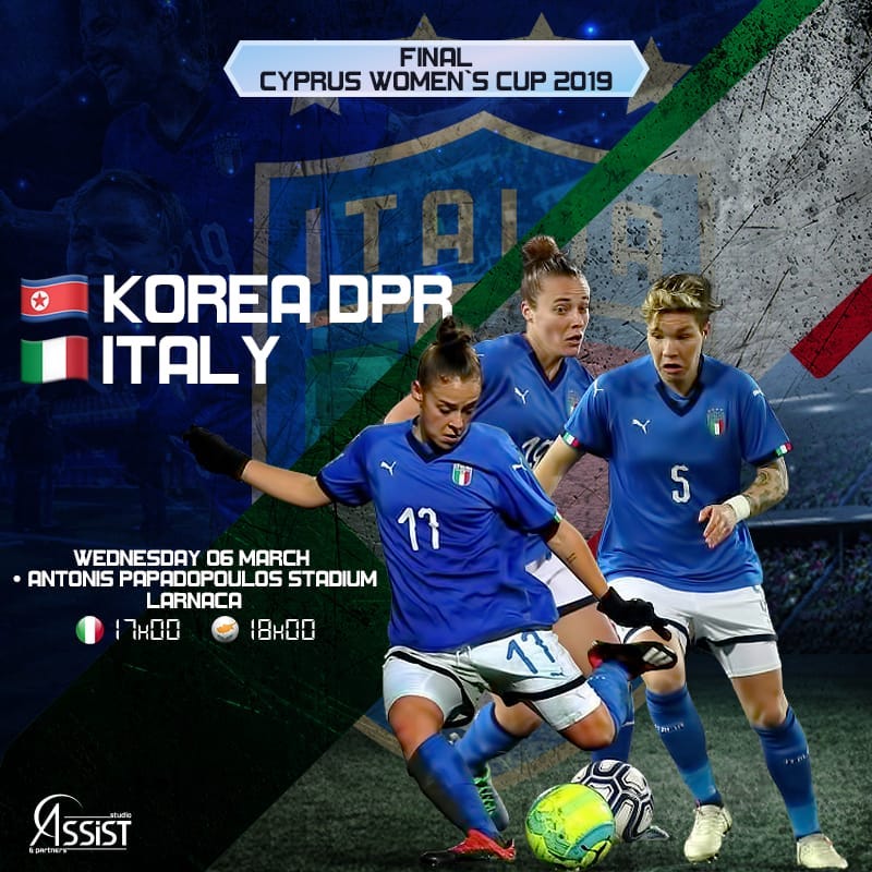 italia-corea-nord-cyprus-cup Cyprus Cup: poker Italia alla Thailandia. Ora la finale contro la Corea del Nord