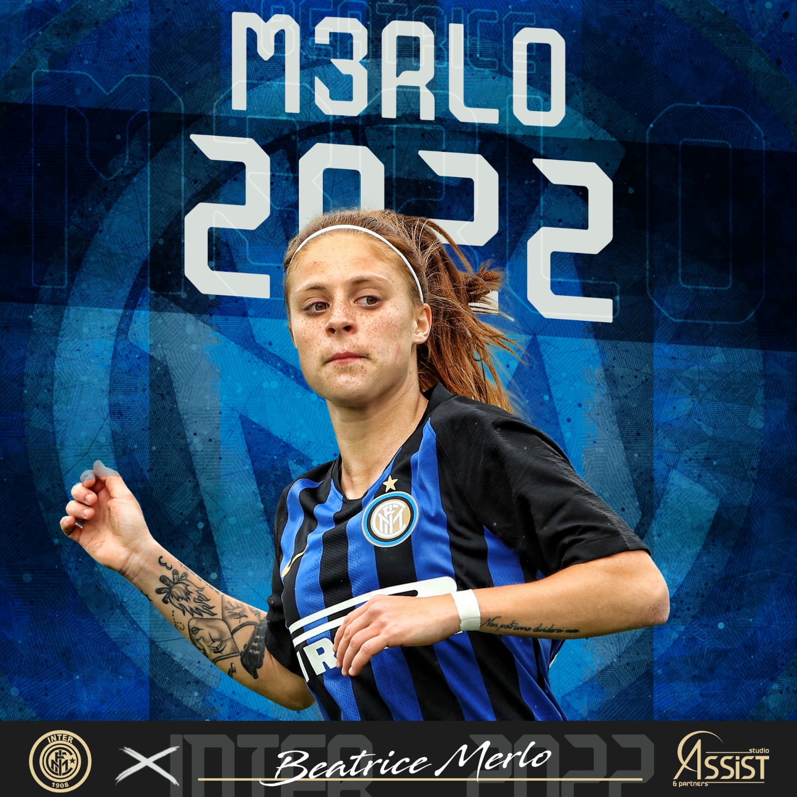 merlo-inter-2022 Beatrice Merlo rinnova con l'Inter fino al 2022