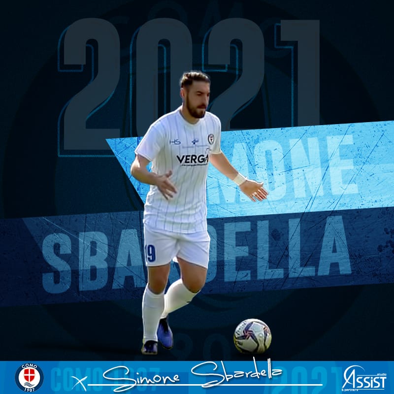 sbardella-como-rinnovo Simone Sbardella rinnova col Como fino al 2021