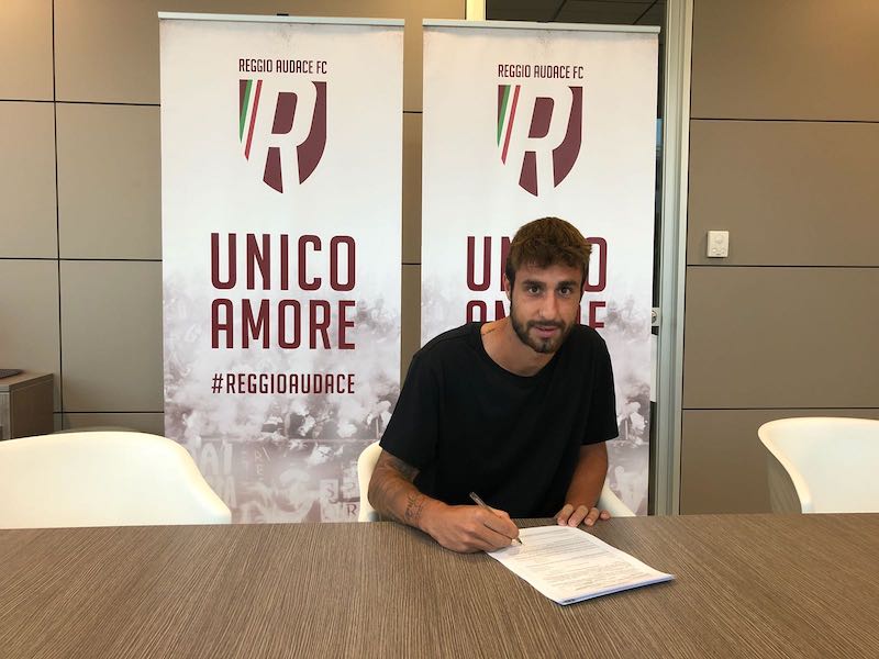 zamparo-audace-reggio-firma Luca Zamparo nuovo giocatore della Reggio Audace: "Sono felice di essere qui"